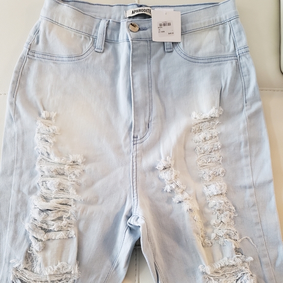 APHRODITE BRAND NEW MID LEGS JEANS SIZE 15 - Picture 5 of 6